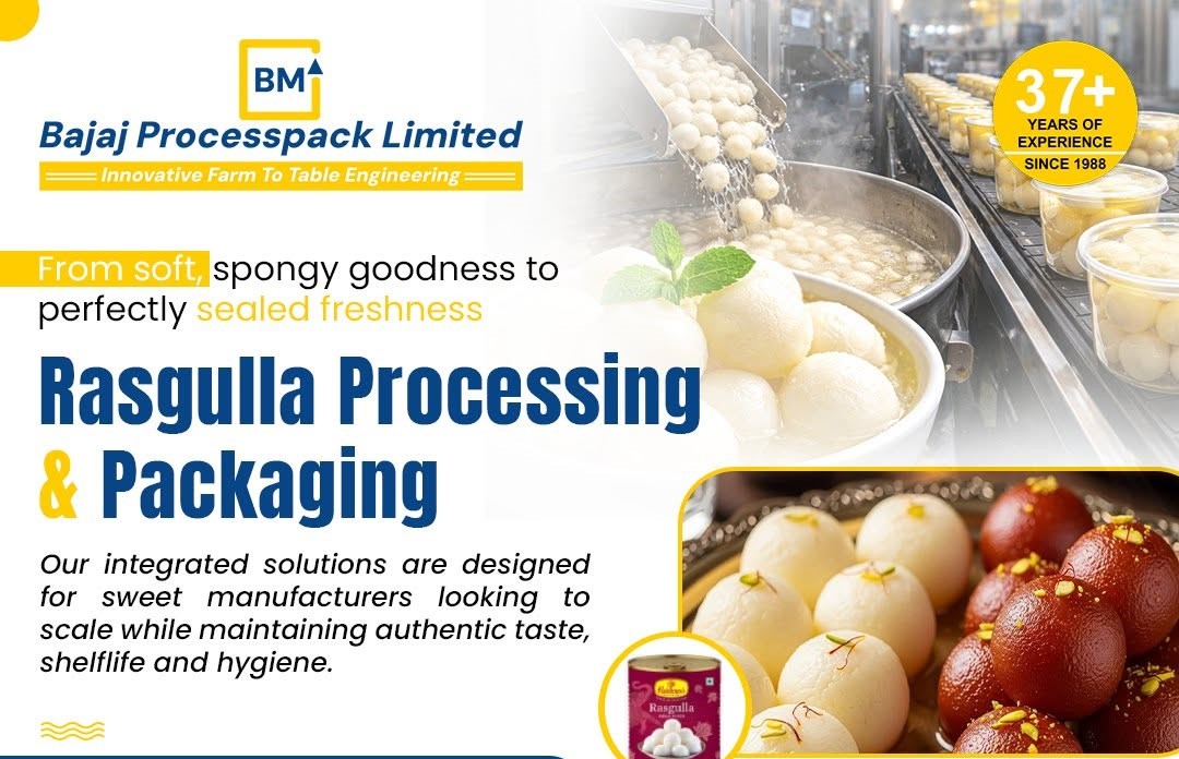 Top 7 Benefits of an Automatic Rasgulla & Gulab Jamun Production Line | Increase Output by 300% & Reduce Manual Handling by 85%