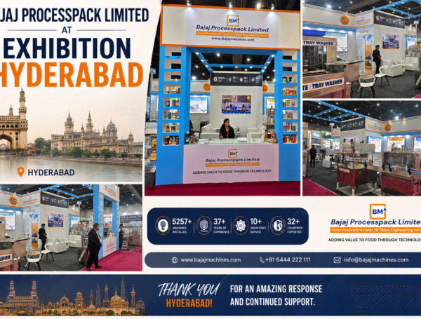 Bajaj Processpack Ltd Showcases Advanced Food Processing & Packaging Solutions at WMNC Expo Hyderabad 2026